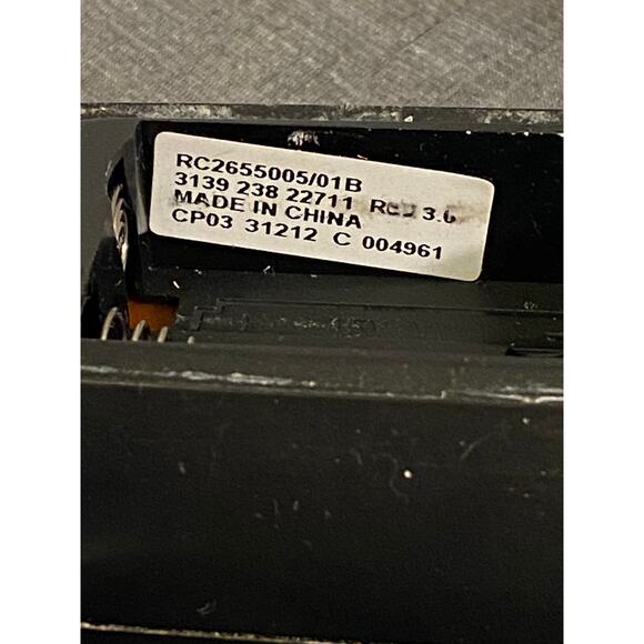 Verizon Fios TV P265v3 Remote Control New no bag w inst and batteries smudged - Picture 5 of 5